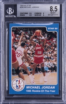 1984-85 Star #288 Michael Jordan Rookie Card – BGS NM-MT+ 8.5